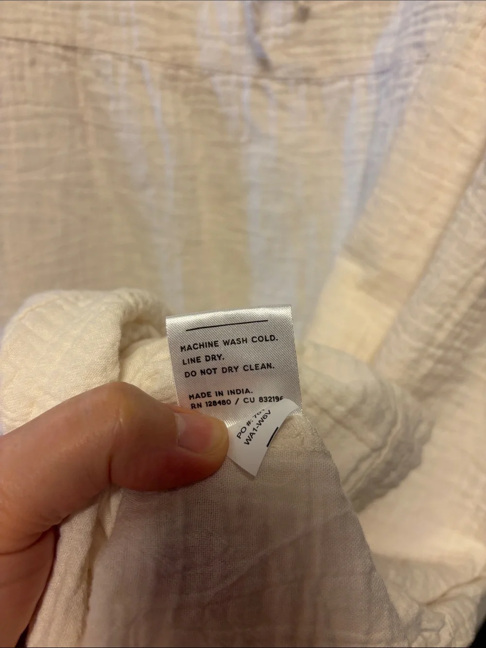 Pact Coastal Double Gauze Organic Cotton Tiered Maxi Skirt XXL
